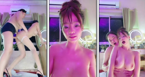 重磅【童话故事女孩】最屌喷射女王 浑身雪白粉嫩 淫水滋闺蜜一脸 百合 (9)