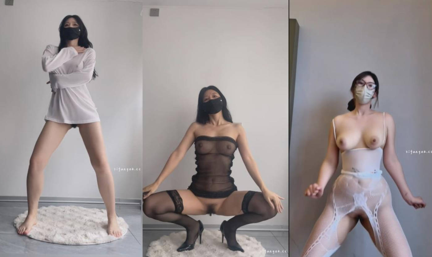 推特极品裸舞姬【迷鹿+蝴蝶姐妹】绝版定制长时作品，九头身顶级身材，裸舞BB顶飞了